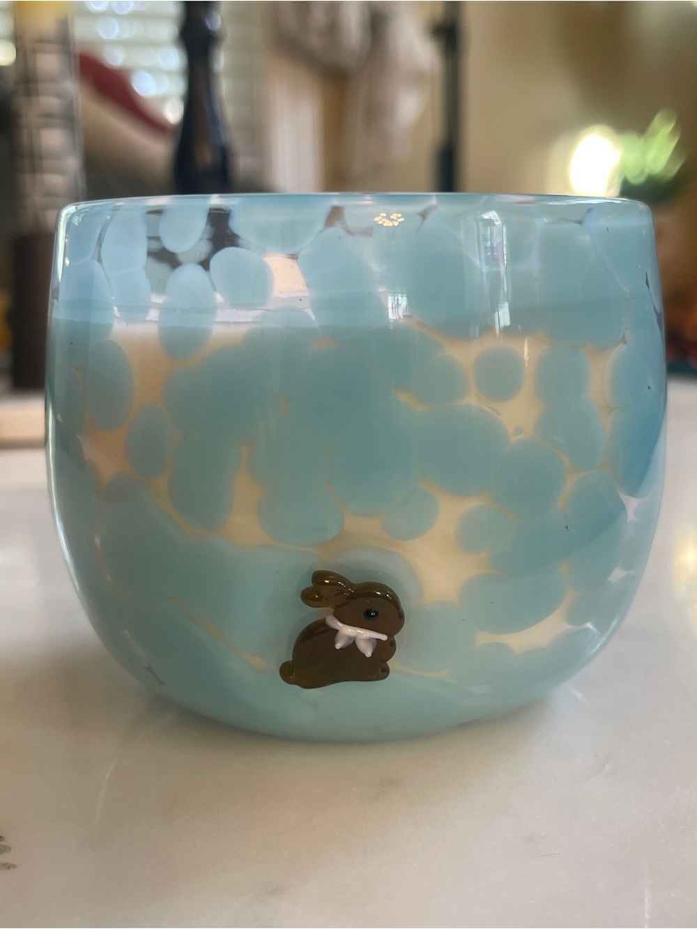 Chocolate Bunny Icon Candle from Anthropologie